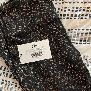 Zyia Black Rose Gold Flake LightnTight 7/8 24”